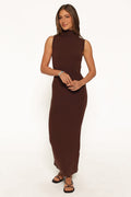 Midi Dress - Brown
