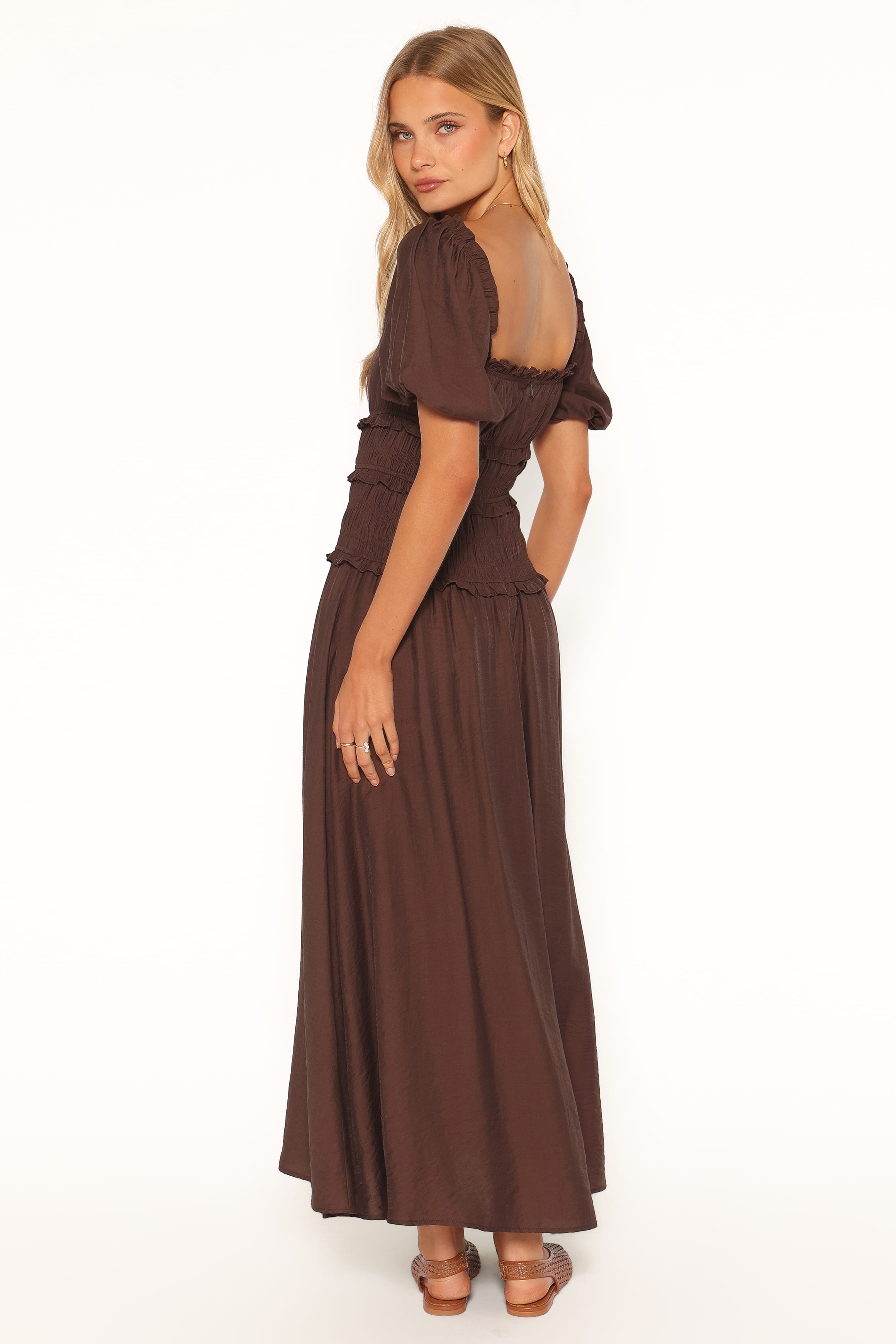 Maxi Dress - Brown