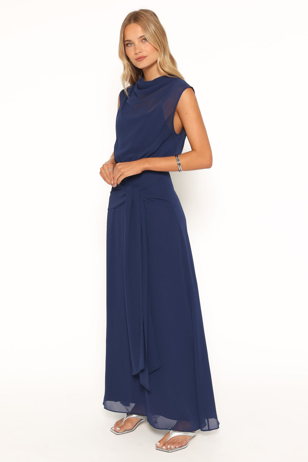 Midi Dress - Navy