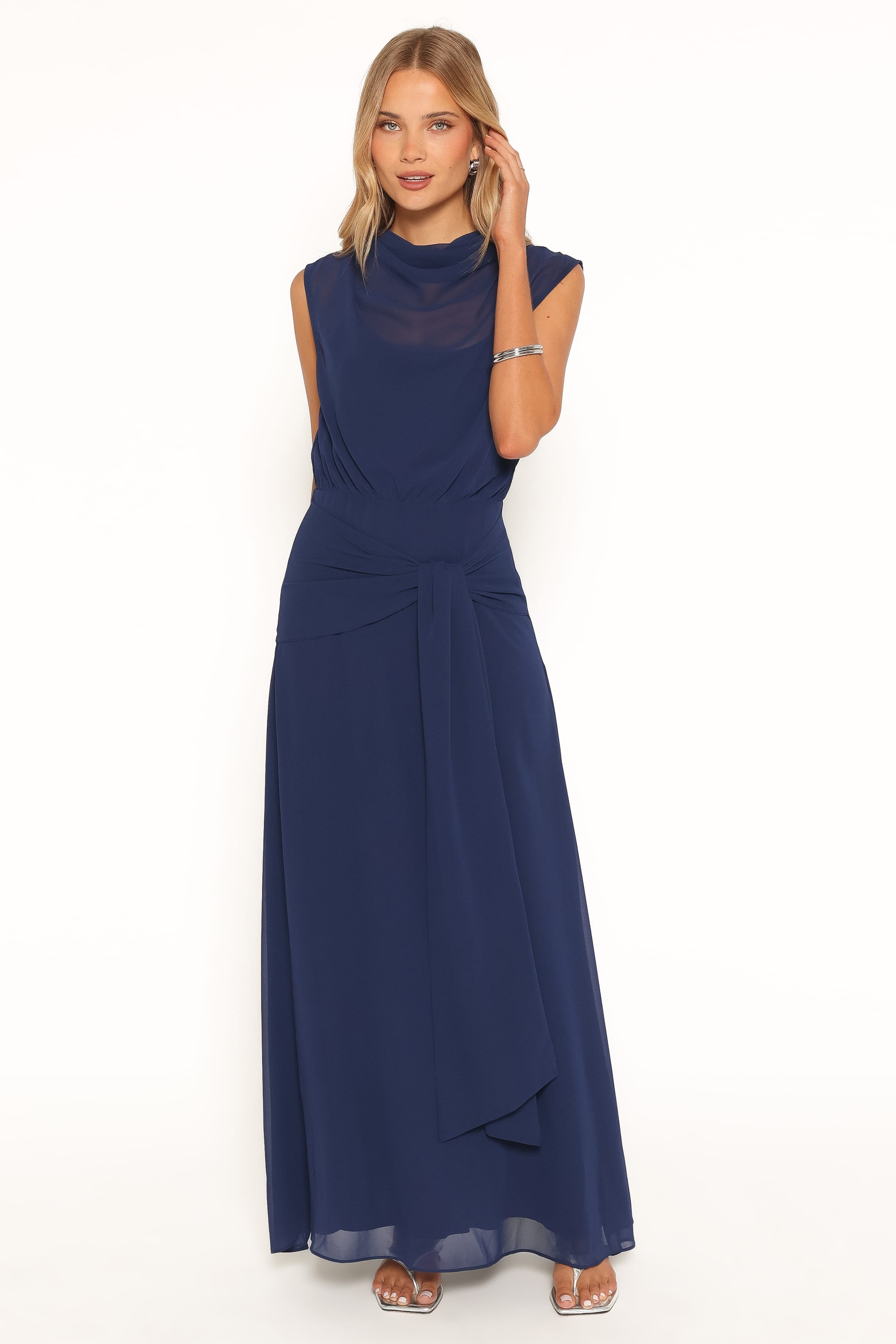 Midi Dress - Navy