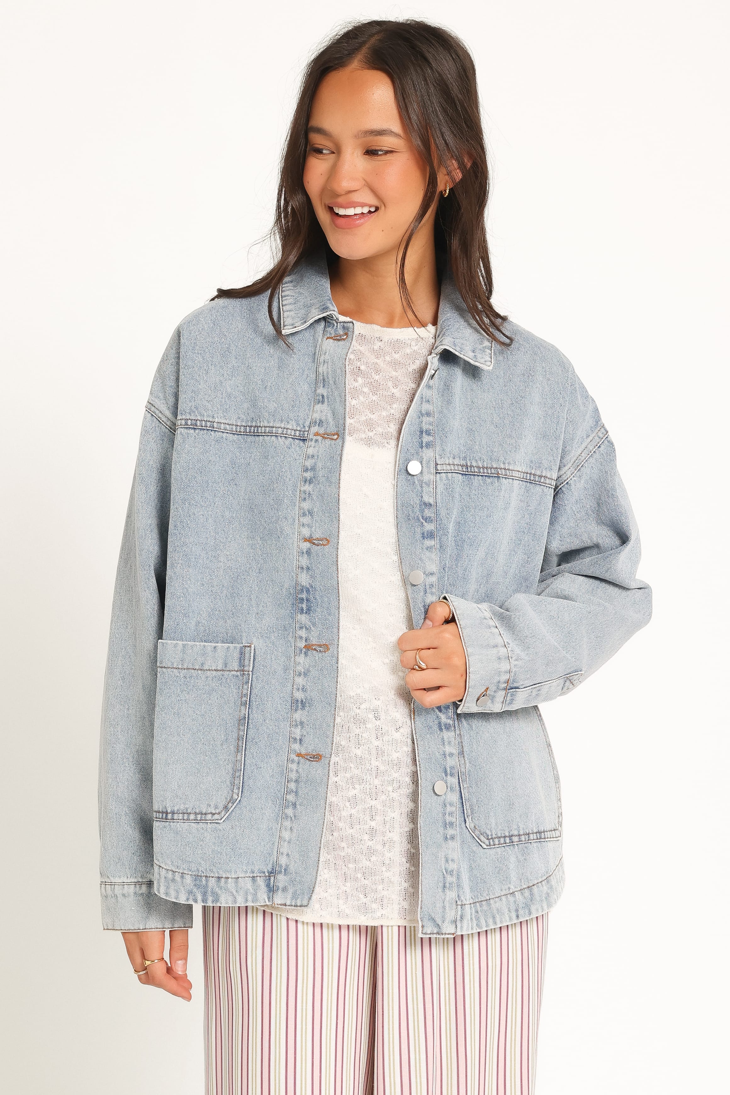 Denim Jacket - Vintage Wash Blue