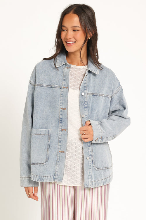 Denim Jacket - Vintage Wash Blue