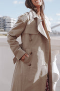 Structured Trench Coat - Khaki
