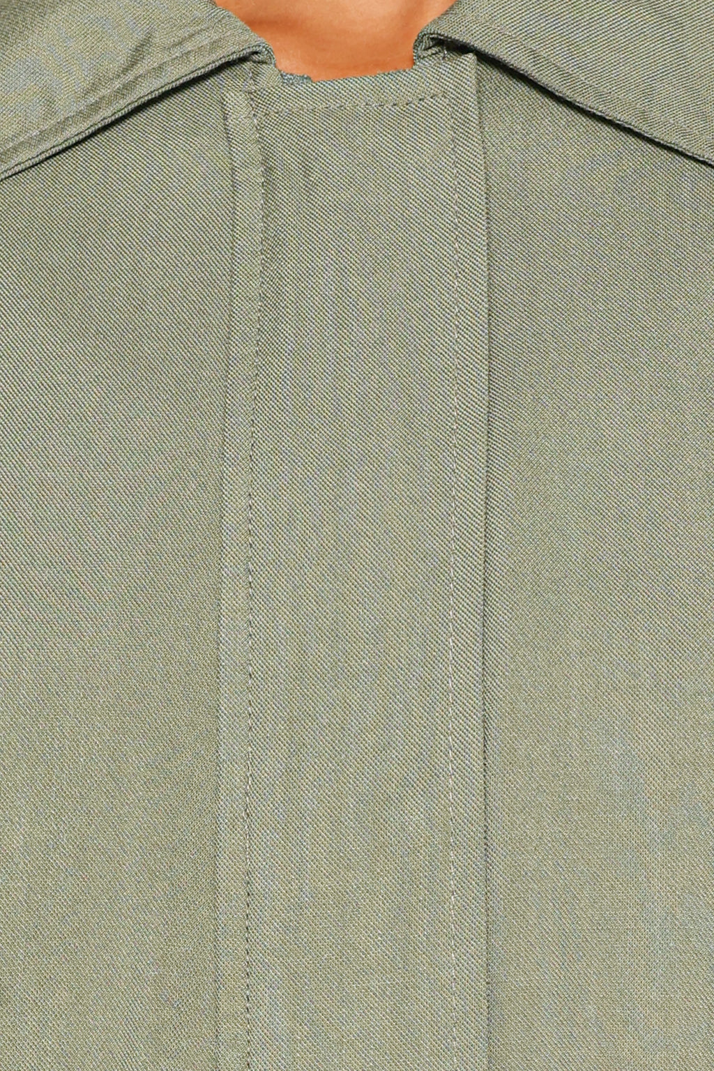Bubble Hem Jacket - Green
