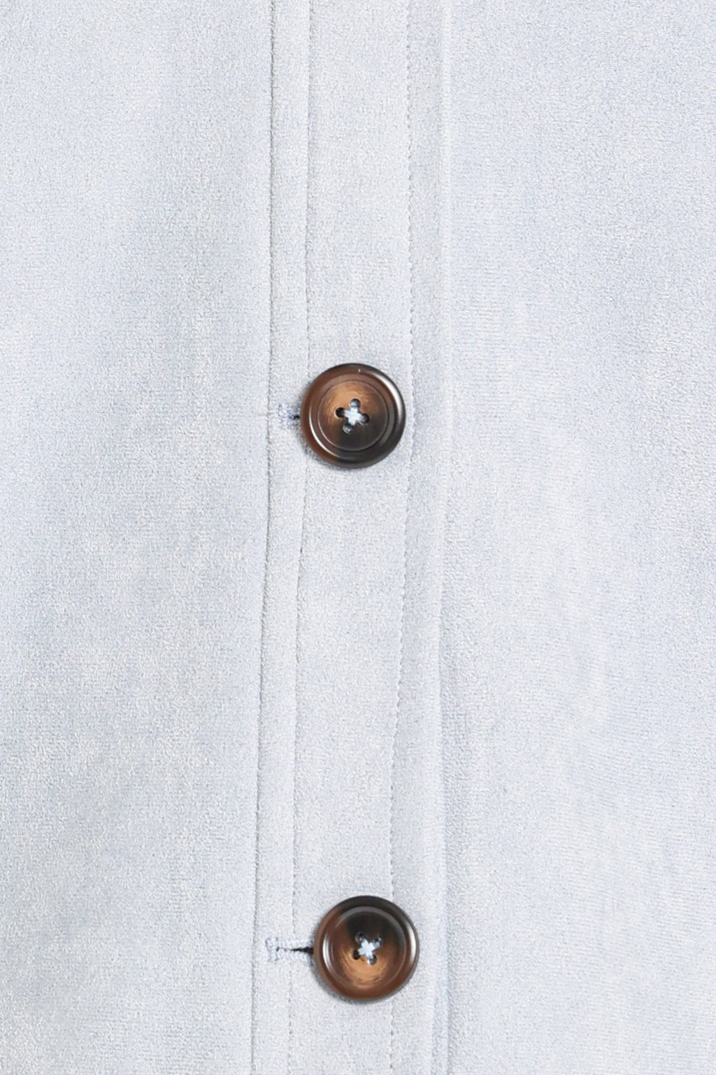 Kurze Jacke mit Puffärmeln – Babyblau