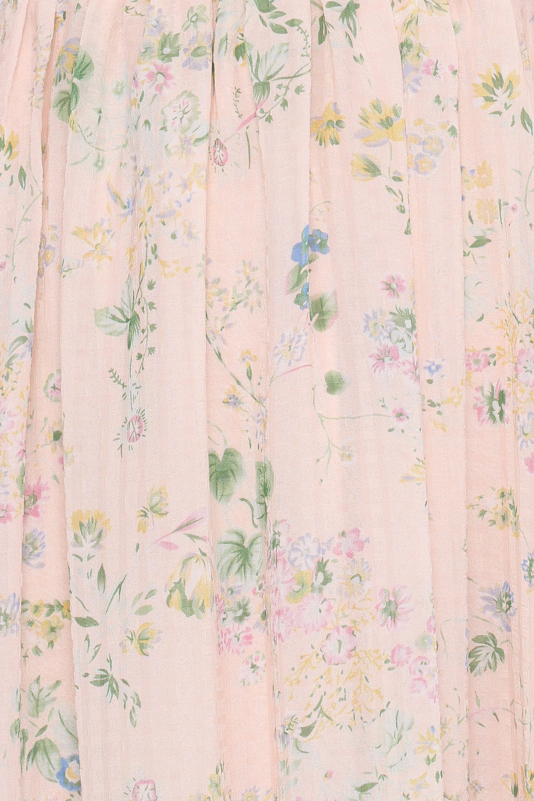 Midi Dress - Pastel Pink Floral