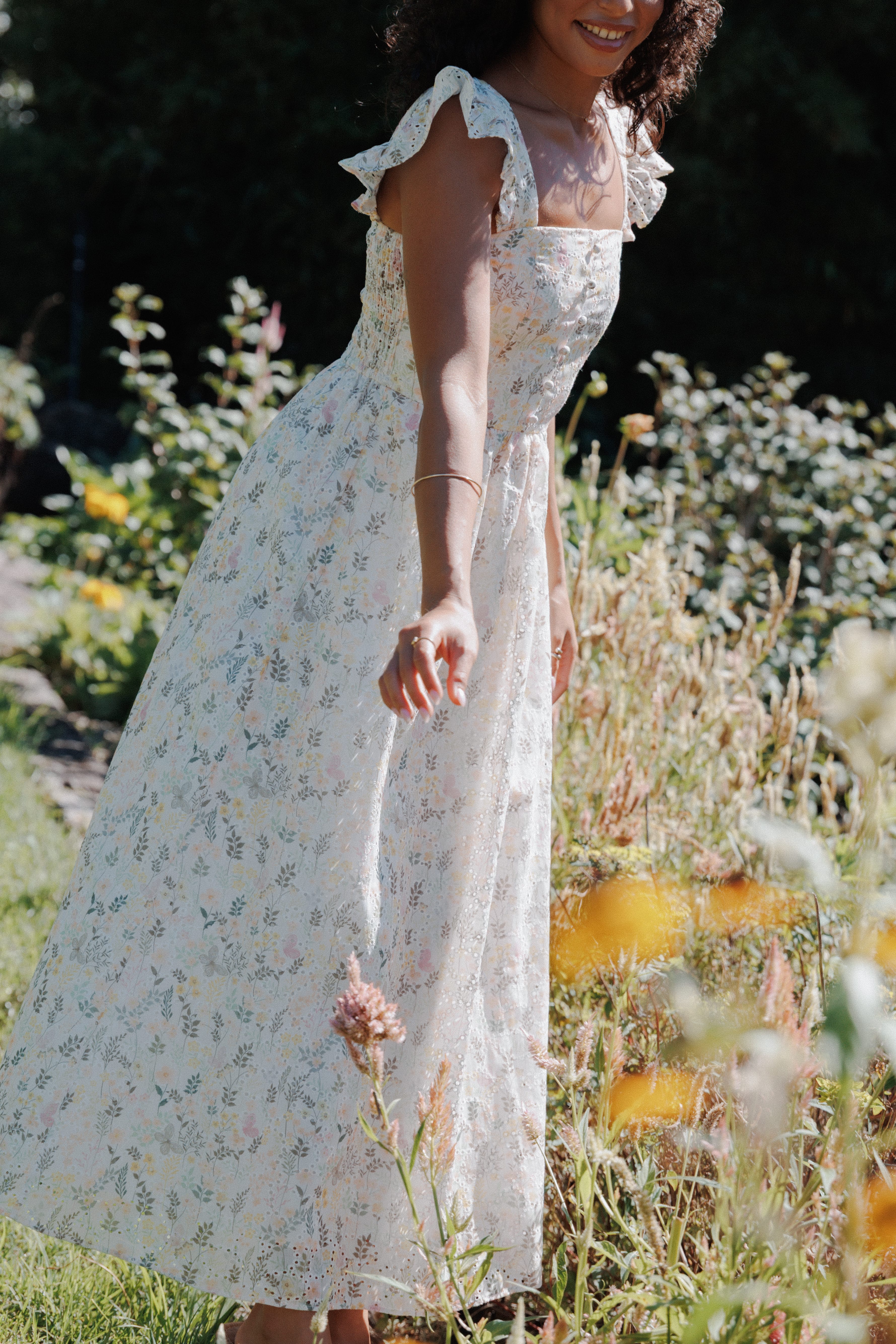 Midi Dress - Multi Floral