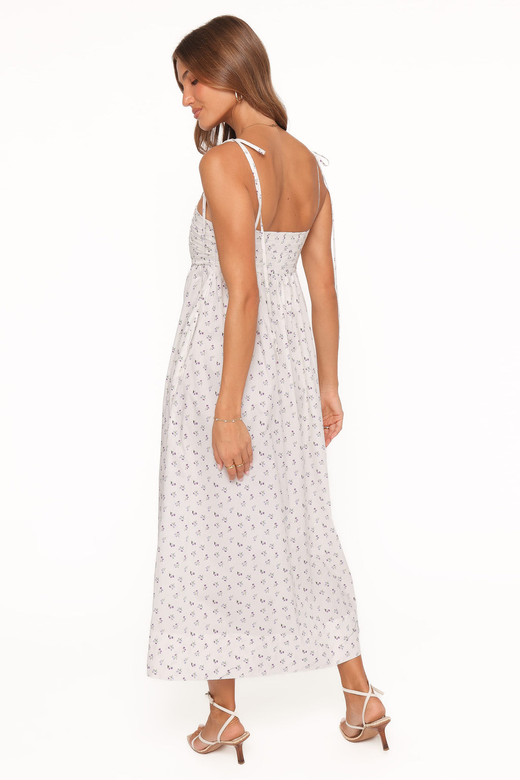 Maxi Dress - Purple Floral
