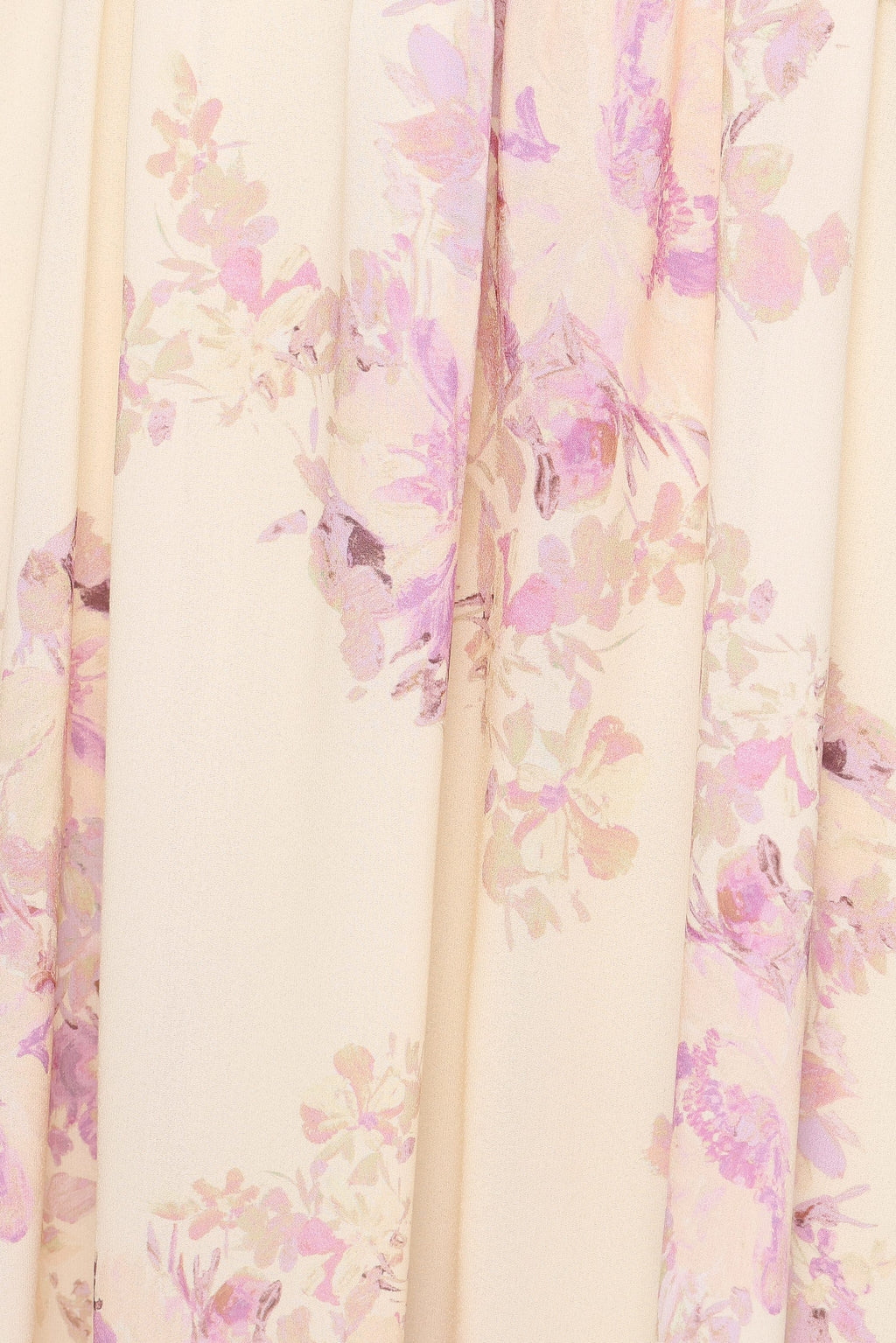 Off Shoulder Maxi Dress - Lavender Floral