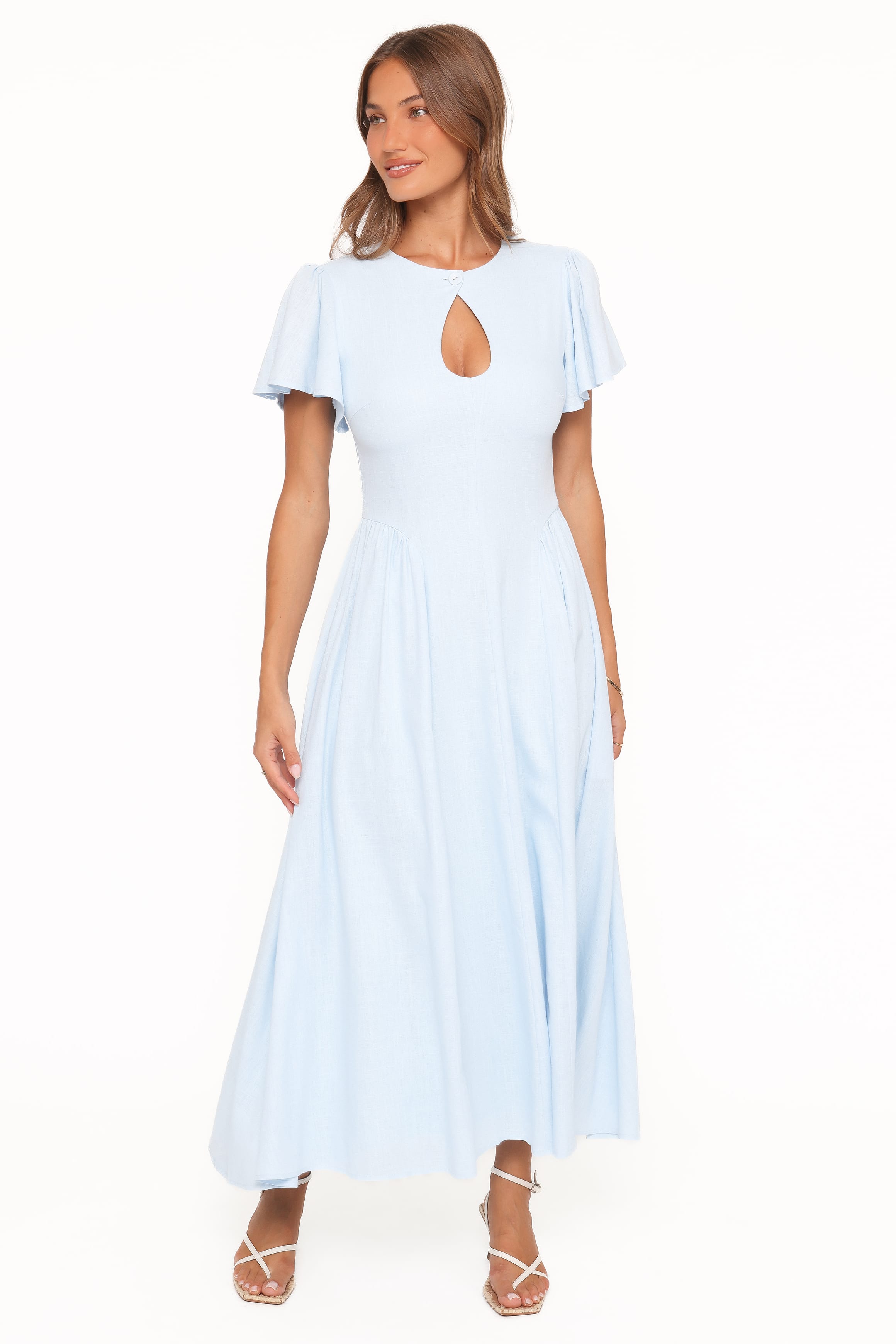 Midi Dress - Pale Blue