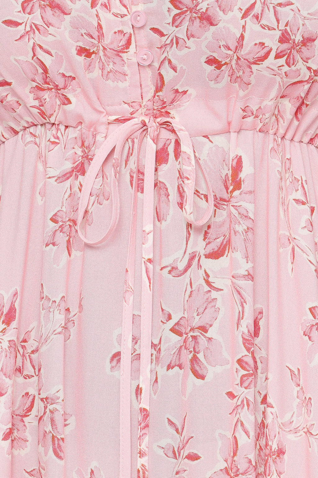 Maxi Dress - Rose Pink Floral
