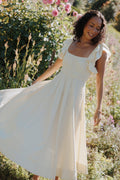 Midi Dress - Butter Yellow