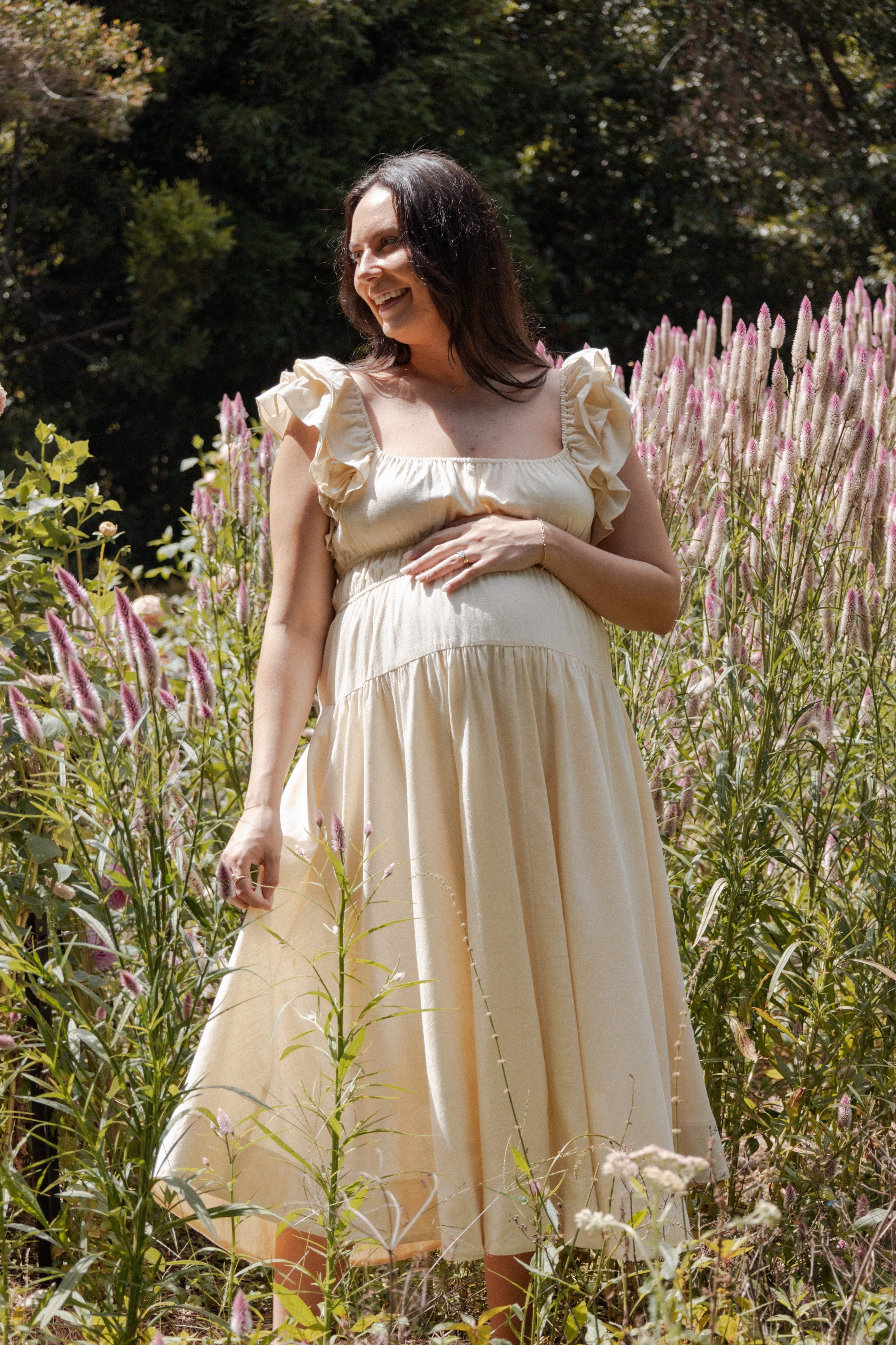 Midi Dress - Butter Yellow