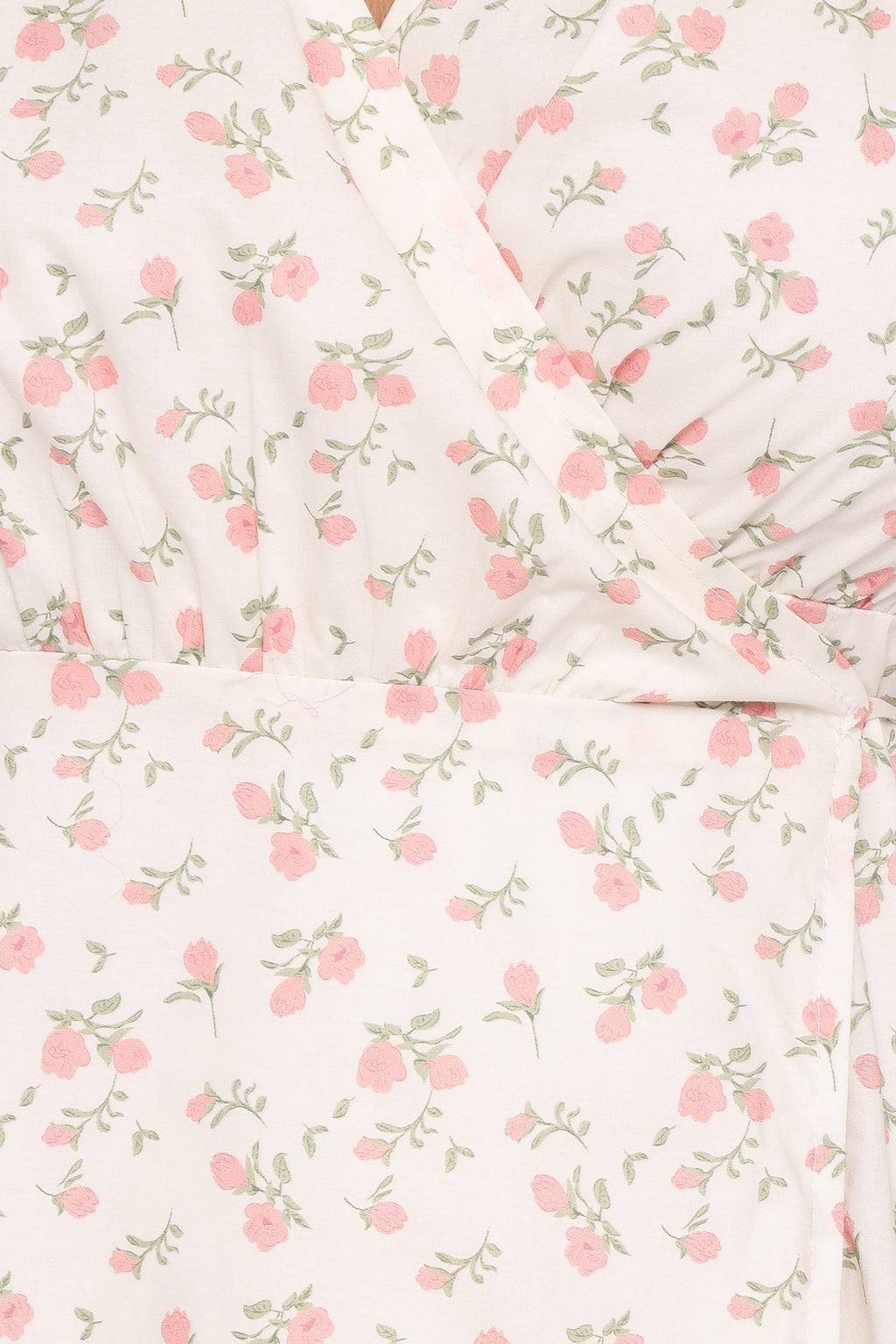 Midi Dress - Peach Floral