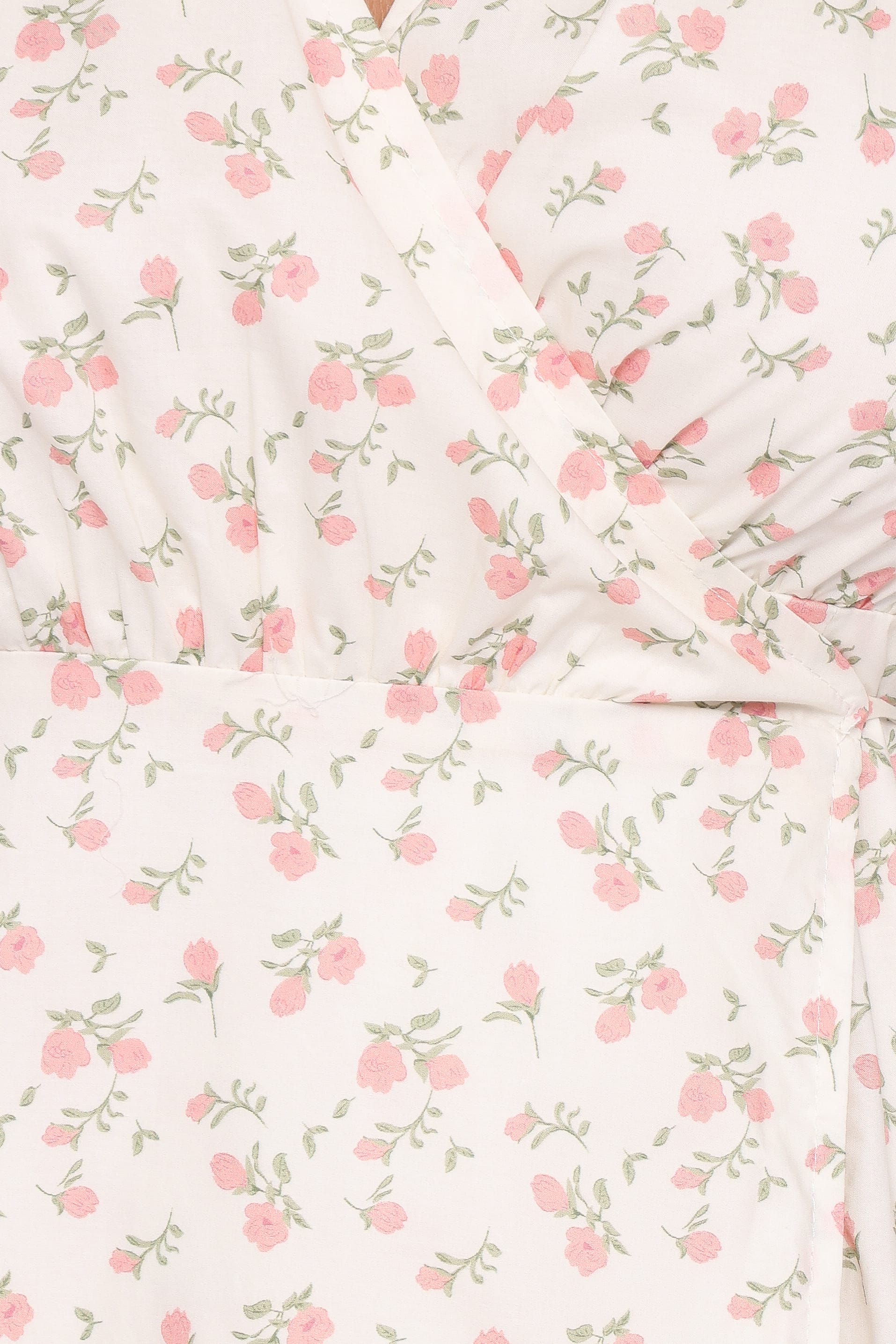 Midi Dress - Peach Floral