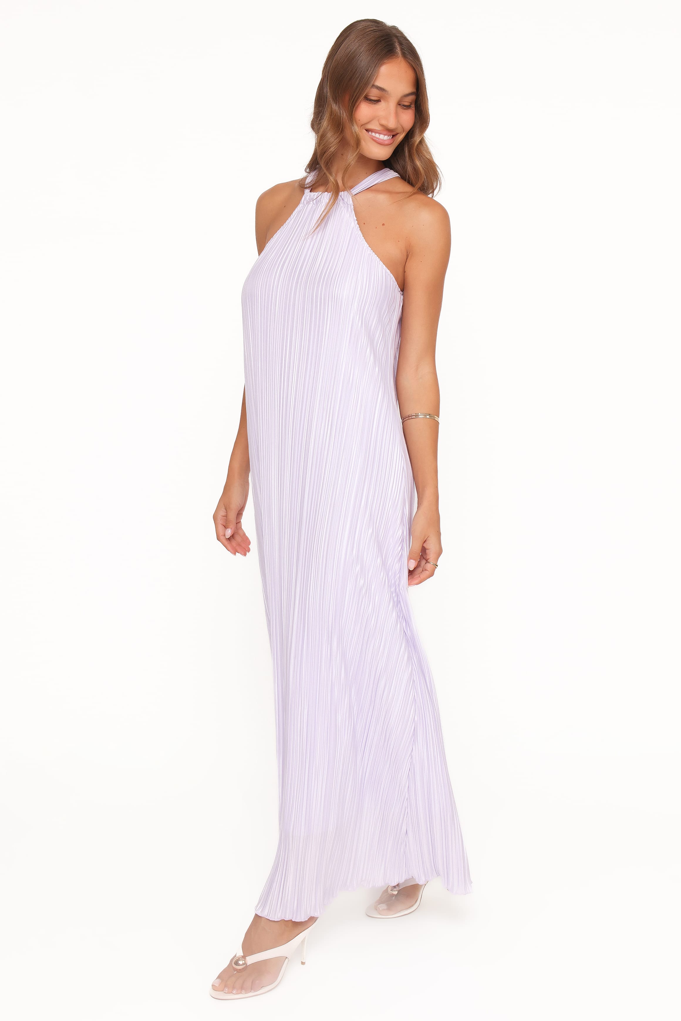 Halter Maxi Dress - Lavender