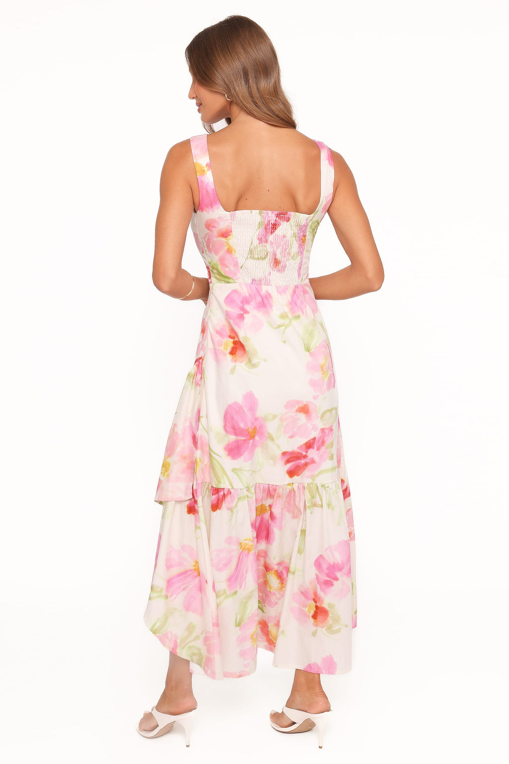 Maxi Dress - Pink Garden Floral