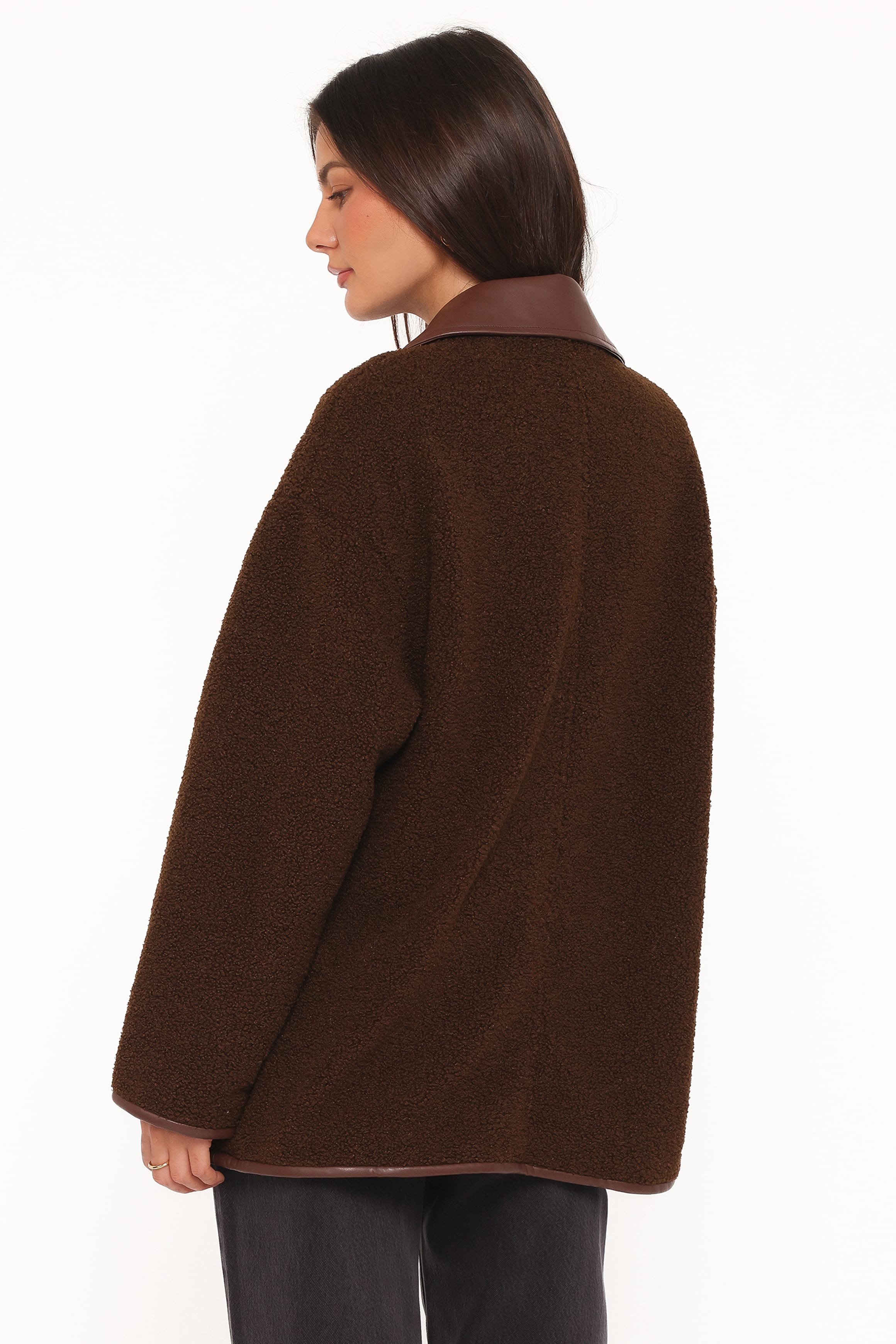 Warm Car Coat - Espresso Brown