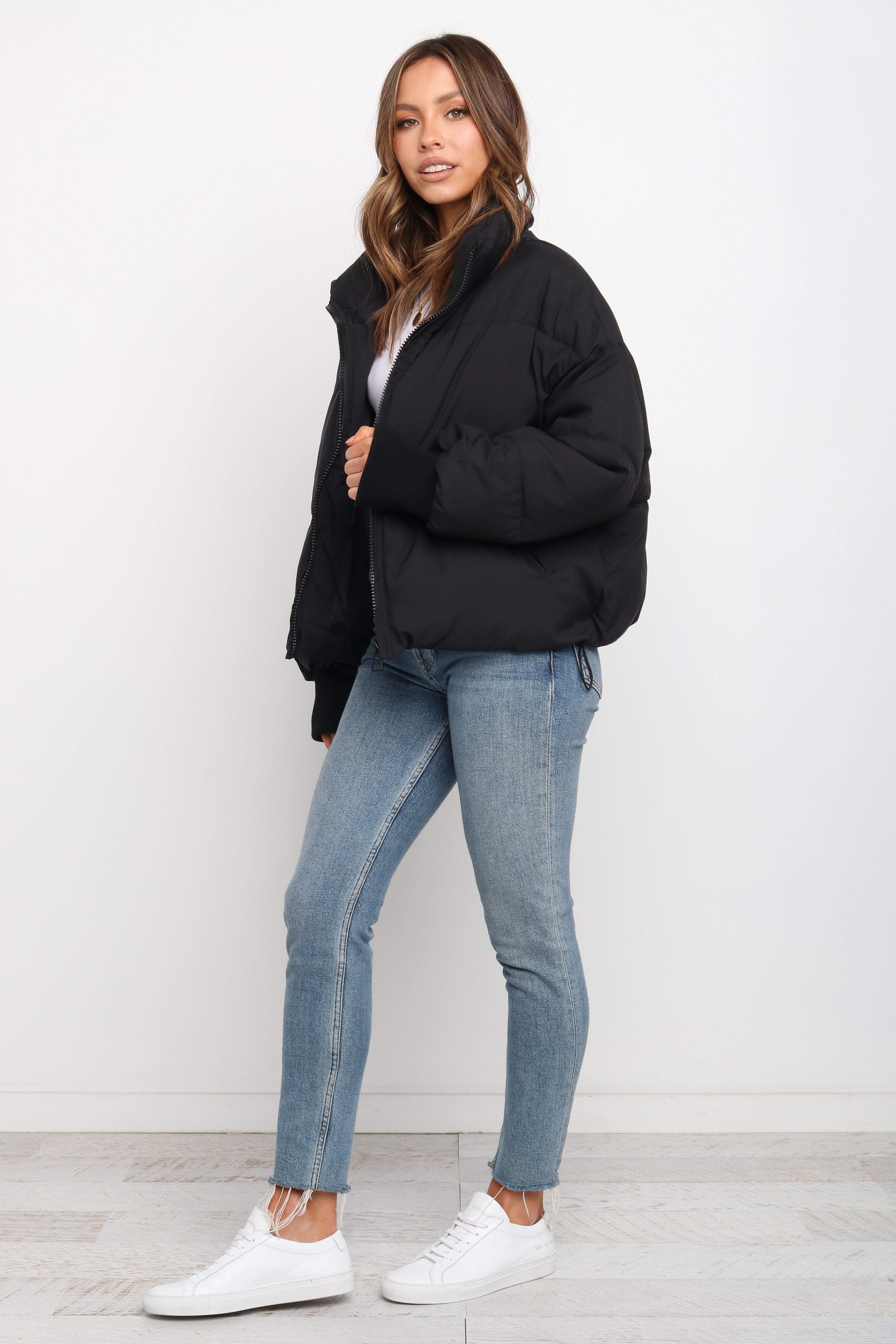 Puffer Jacket - Black