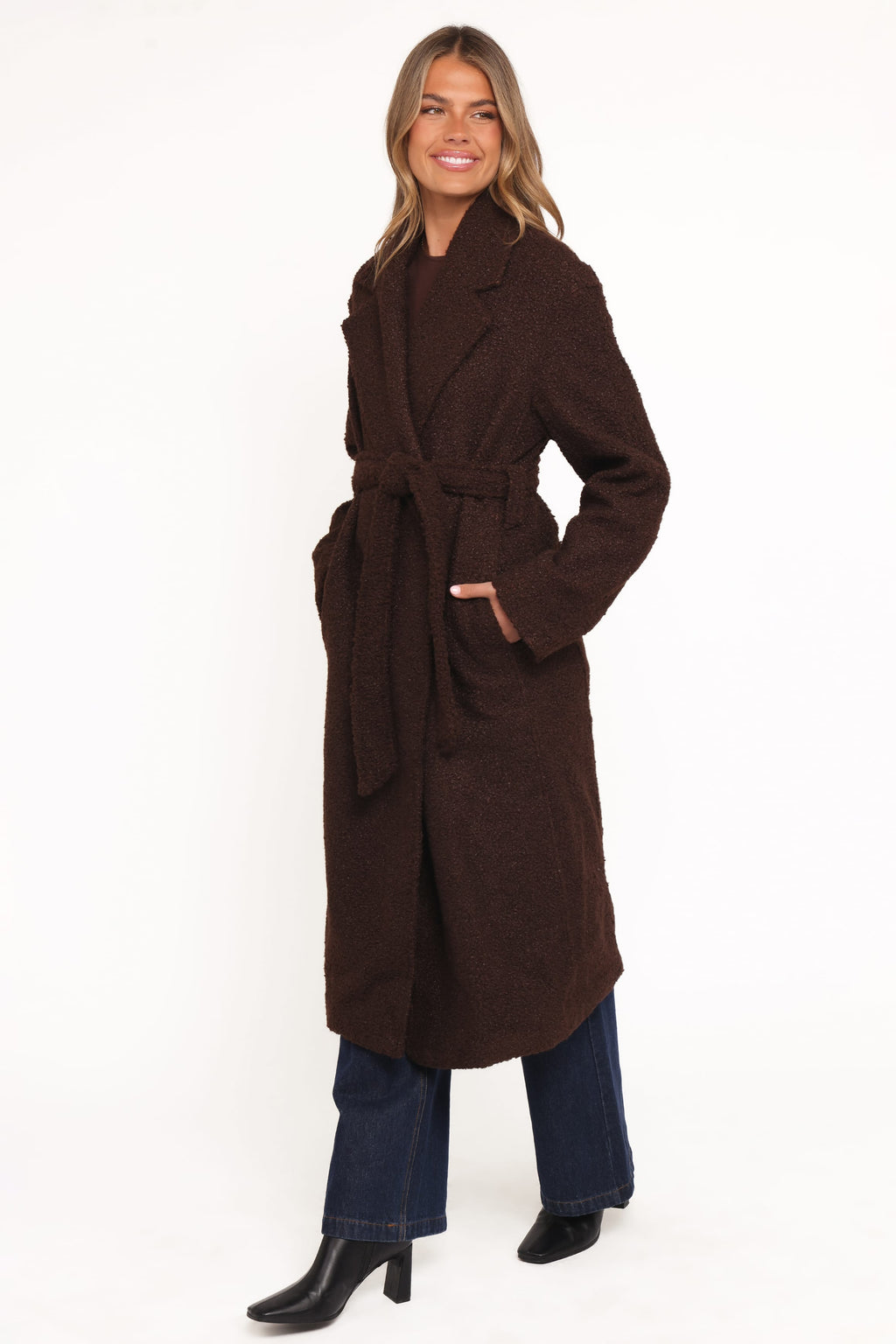 Warm Coat - Chocolate Brown