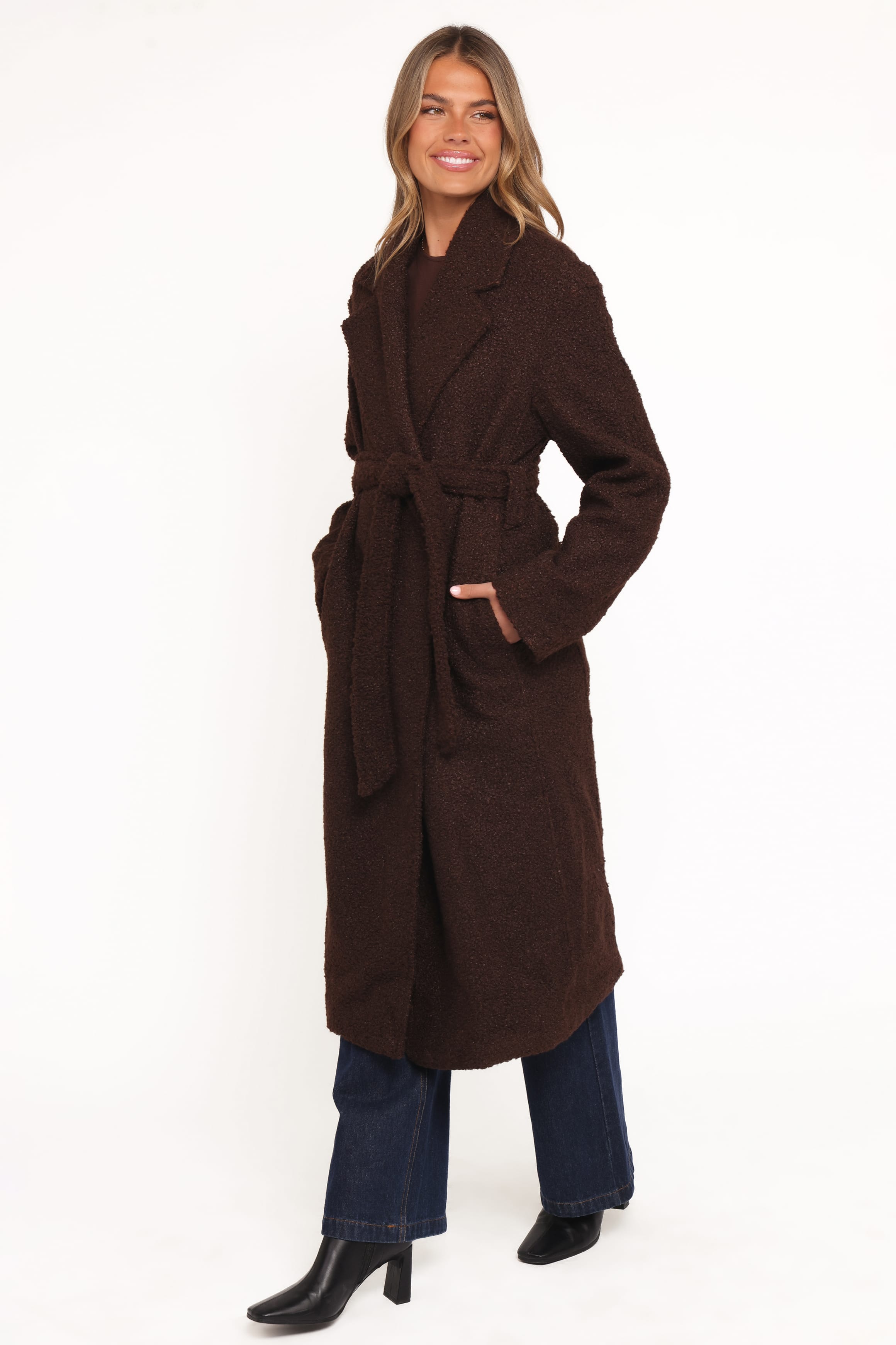 Warm Coat - Chocolate Brown