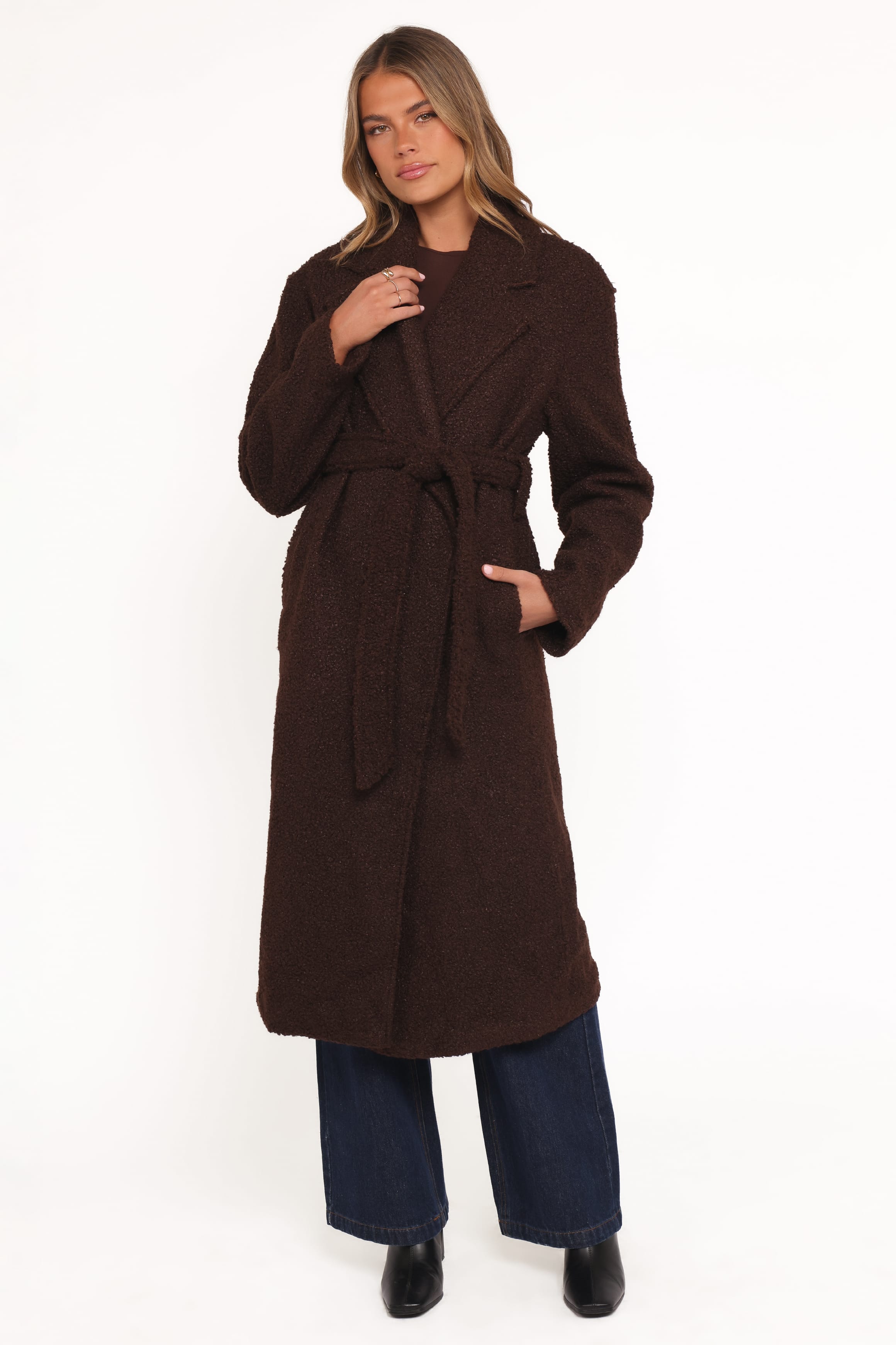 Warm Coat - Chocolate Brown
