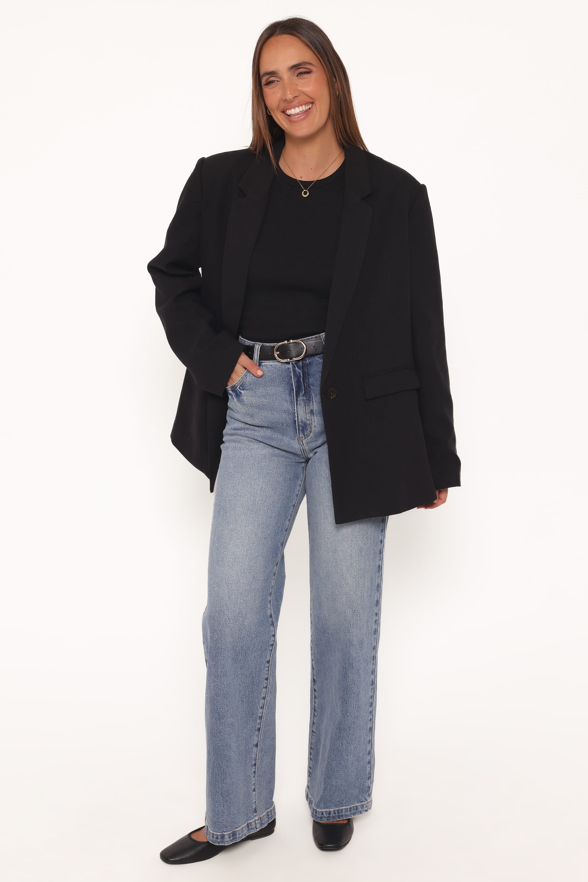 Oversized Blazer - Black
