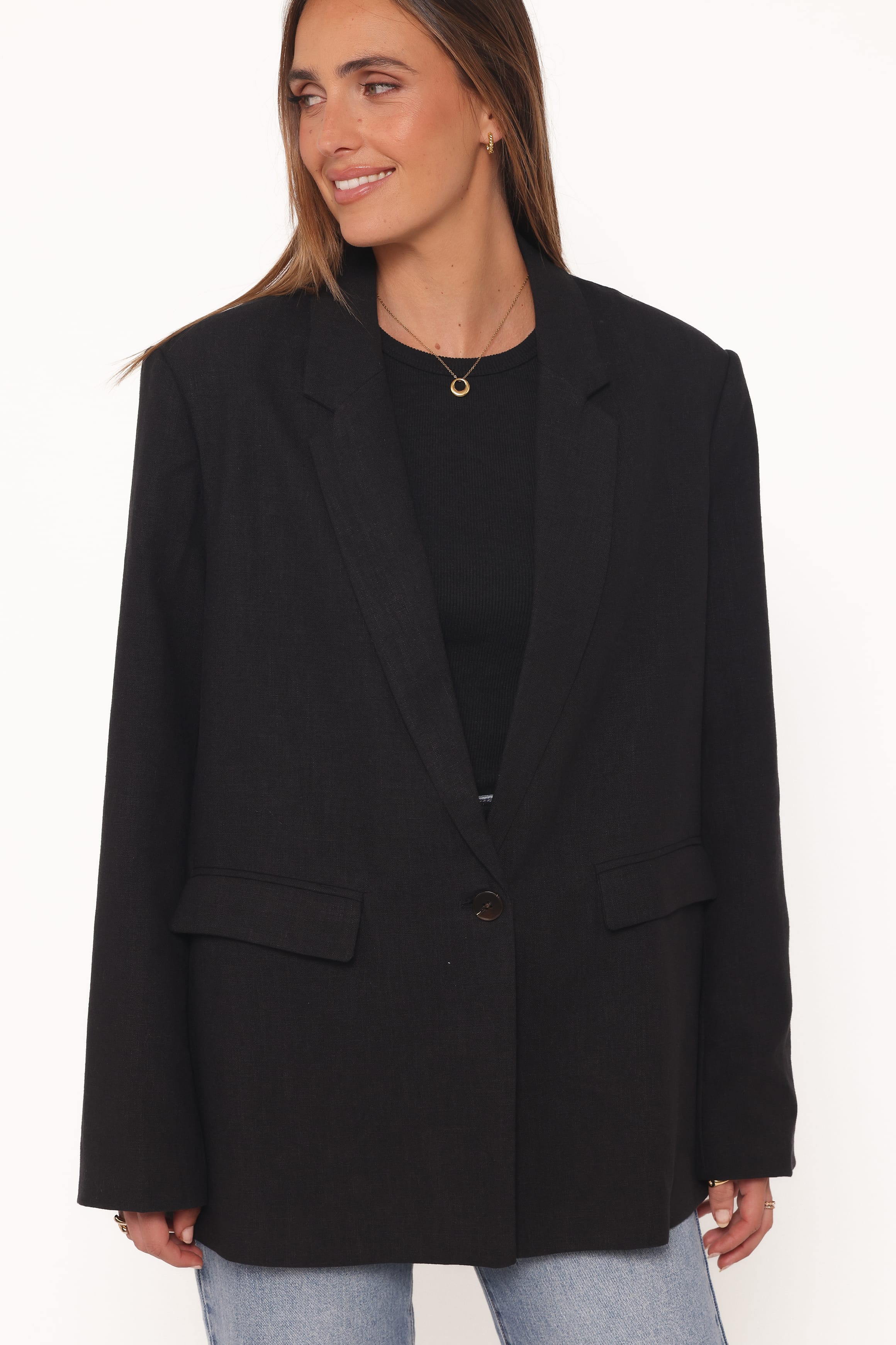 Oversized Blazer - Black